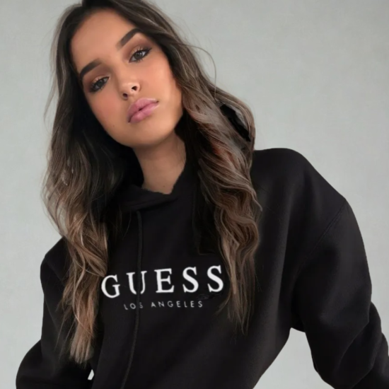 Bluza Damska Guess Los Angeles Czarna