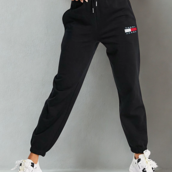 Spodnie Damskie Tommy Jeans Czarne