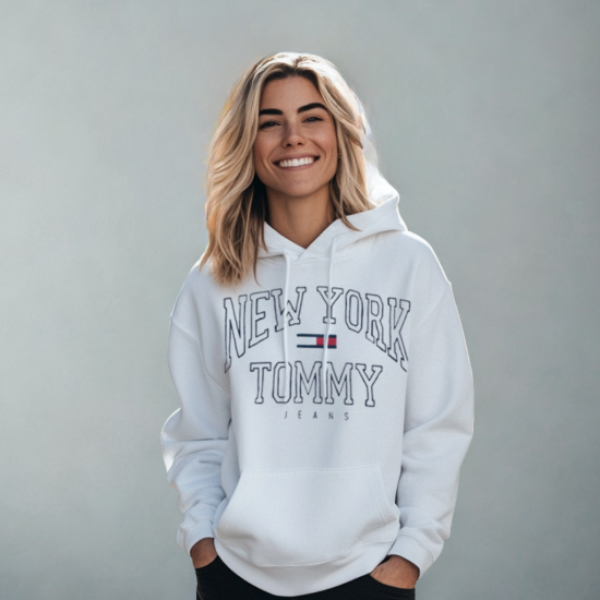 Bluza Damska Tommy Jeans Biała