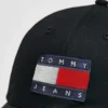 czapka z daszkiem tommy hilfiger jeans czarna unisex