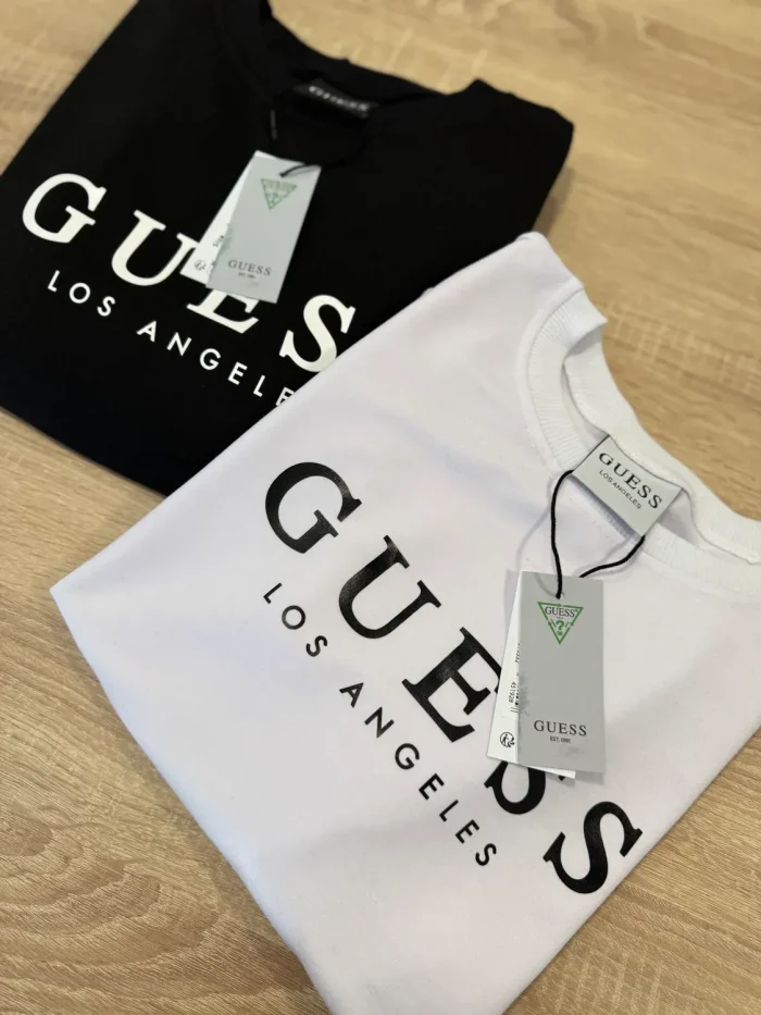 Bluza Damska Guess Czarna Bez Kaptura - obrazek 3