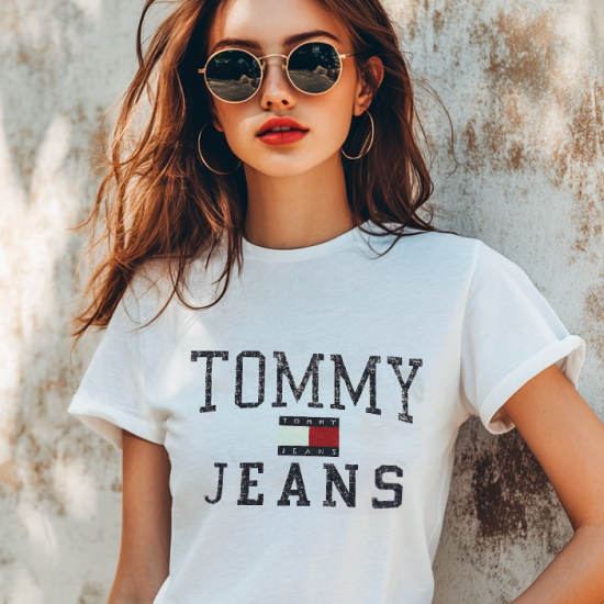Koszulka Damska Tommy Jeans Biała