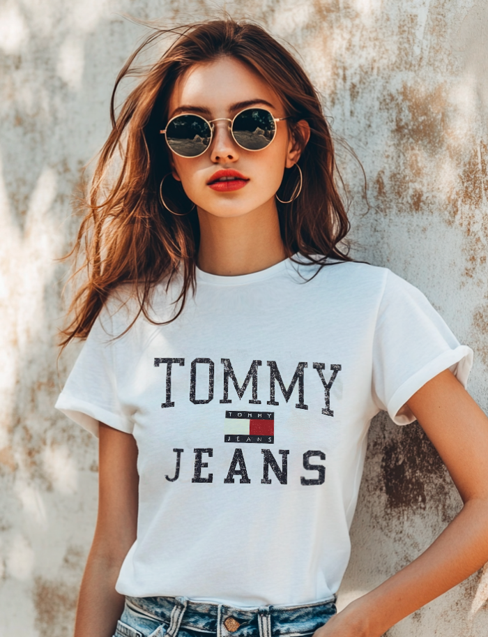 Koszulka Damska Tommy Jeans Biała