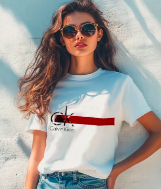 Koszulka Damska Calvin Klein Biała