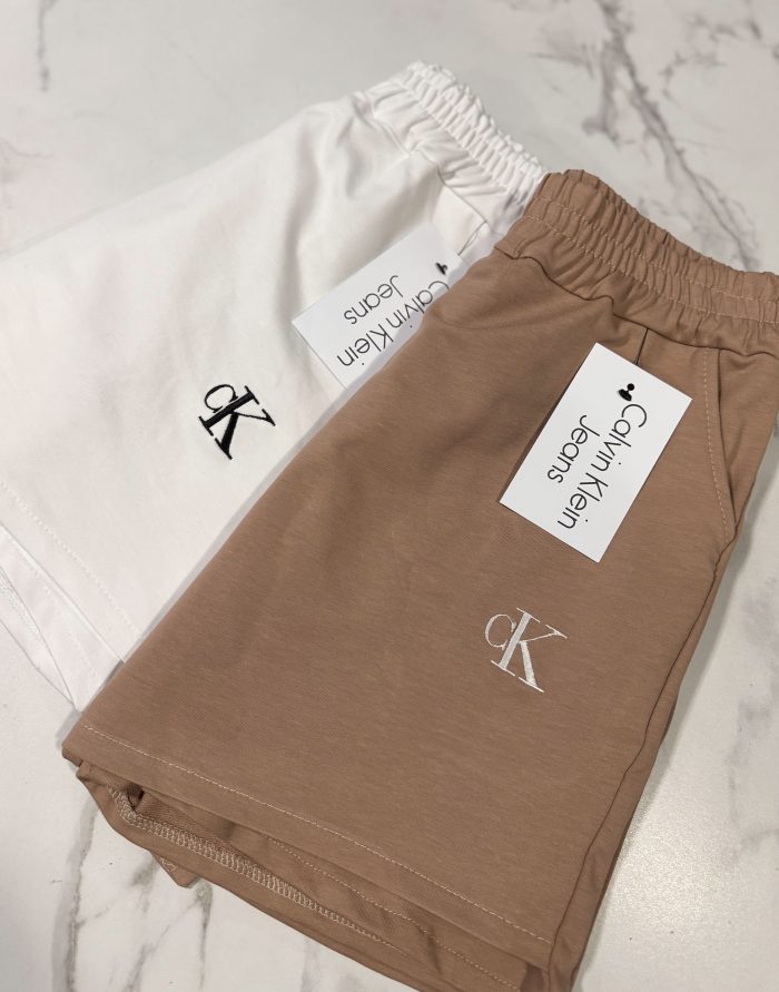 Spódnico spodenki Damskie Calvin Klein Brąz - obrazek 3