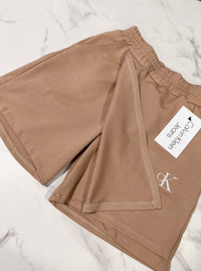 Spódnico spodenki Damskie Calvin Klein Brąz - obrazek 2