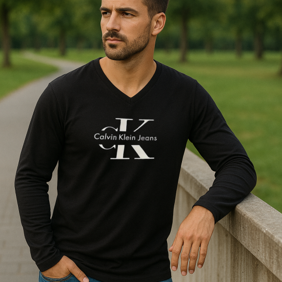 Koszulka Męska Calvin Klein Z Długim Rękawem Longsleeve