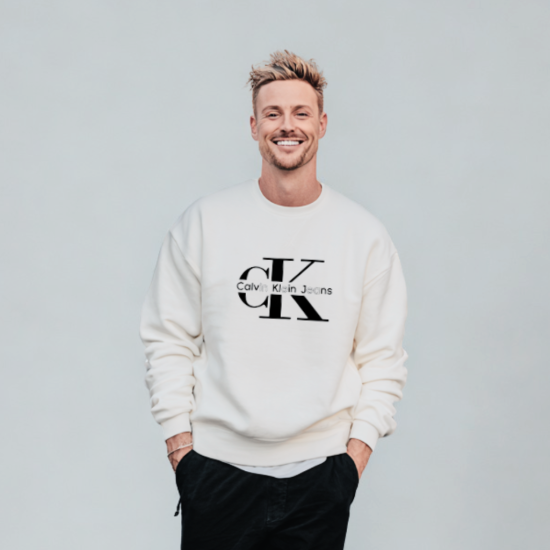 Bluza Męska Calvin Klein Biała