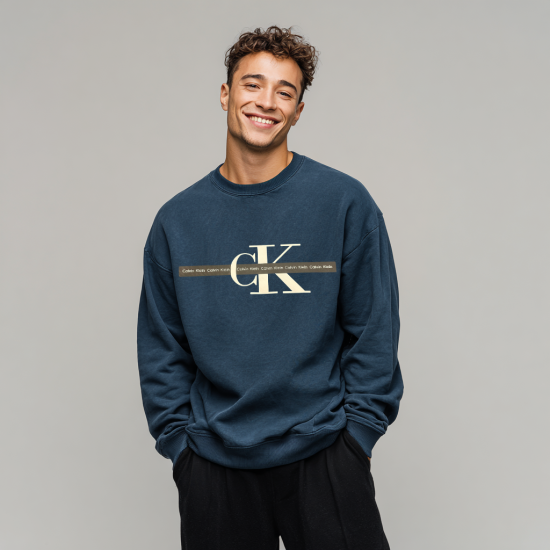 Bluza Męska Calvin Klein Granatowa