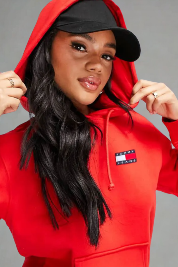 Bluza Damska Tommy Jeans czerwona