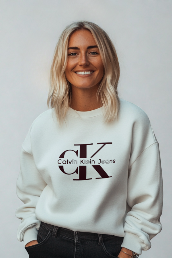 Bluza Damska Calvin Klein Biała