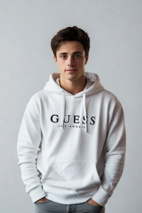 Bluza Męska Guess Los Angeles Biała