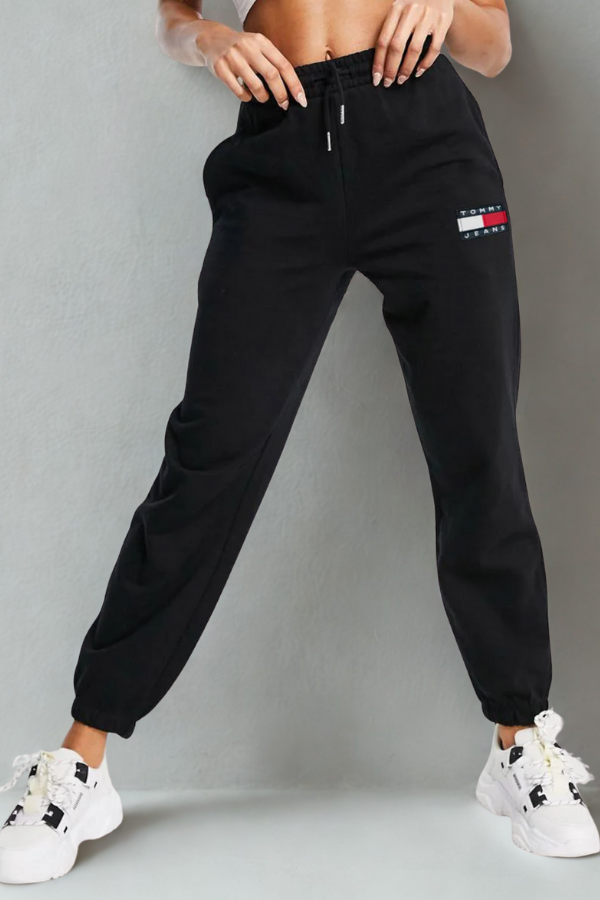 Spodnie Damskie Tommy Jeans Czarne