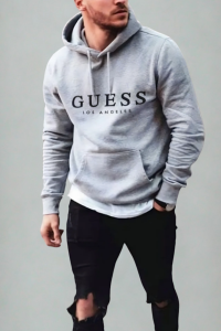 Bluza Męska Guess Los Angeles Szara