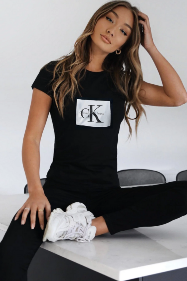 Koszulka Damska Calvin Klein Czarna