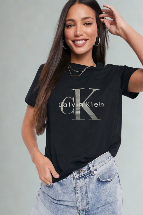 Koszulka Calvin Klein Damska Czarna