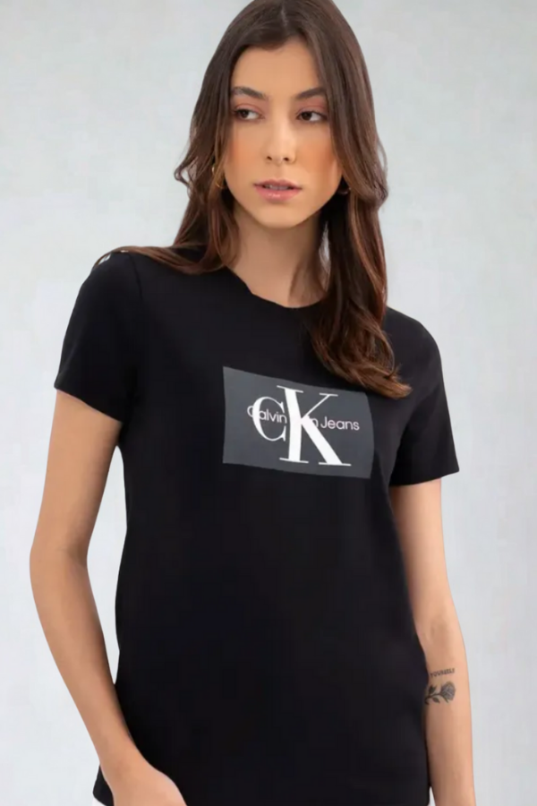 Koszulka Damska Calvin Klein Czarna