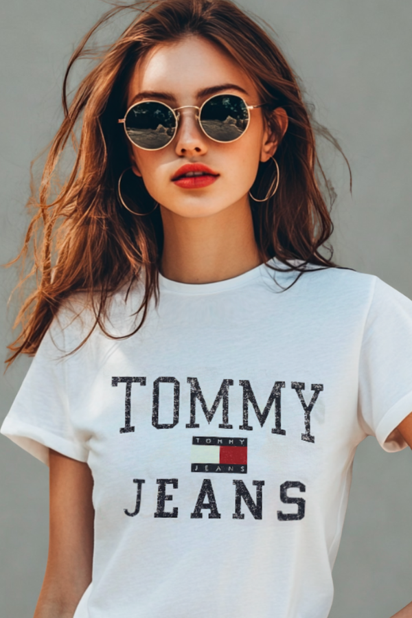Koszulka Damska Tommy Jeans Biała
