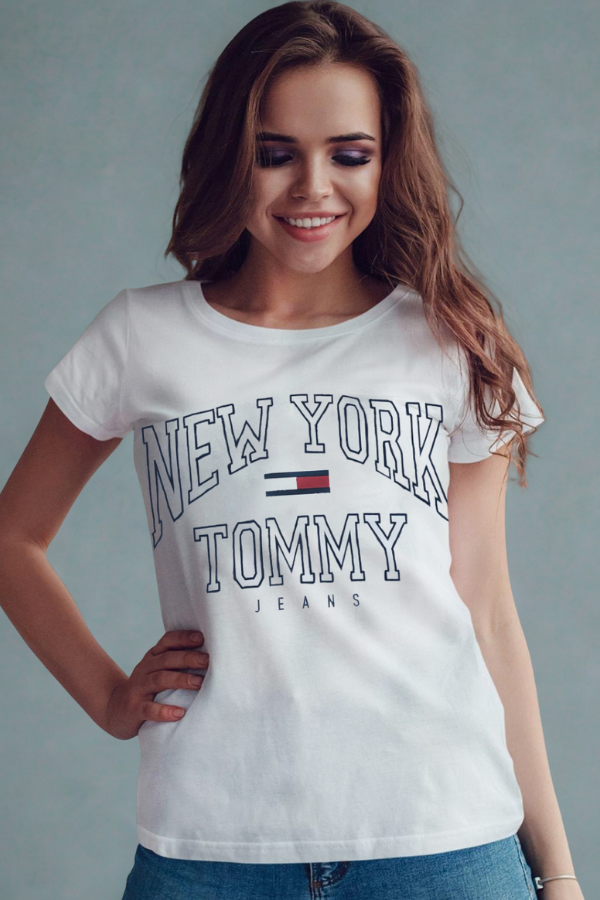 Koszulka Damska Tommy Jeans Biała
