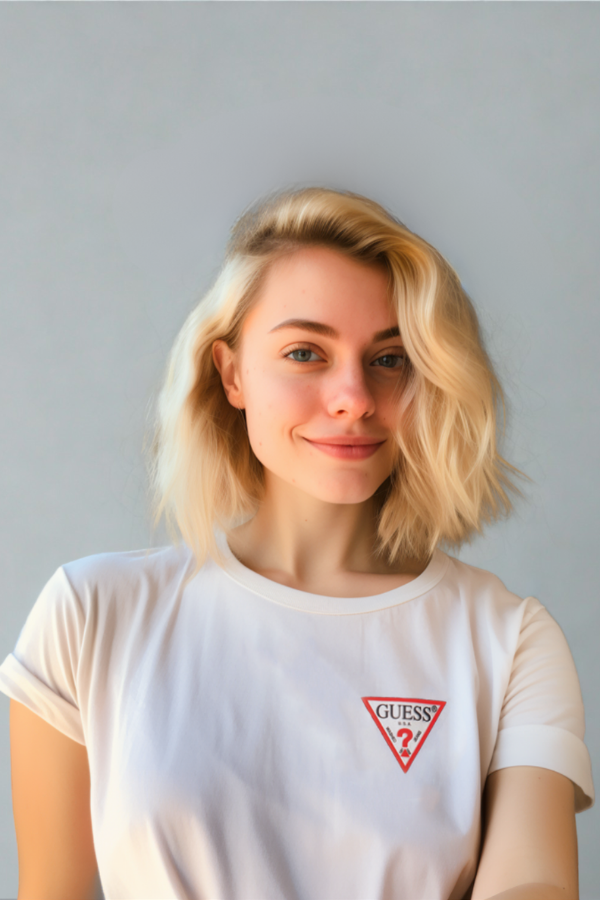 Koszulka Damska Guess USA Biała