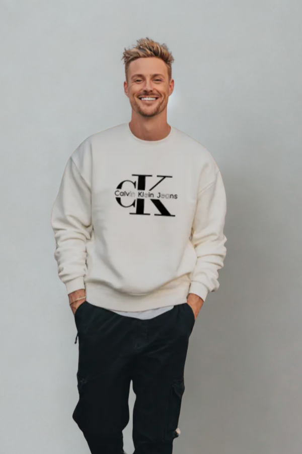 Bluza Męska Calvin Klein Biała