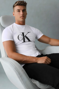 Koszulka Calvin Klein Męska Biała
