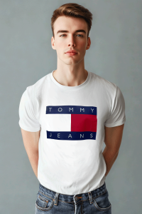 Koszulka Męska Tommy Jeans Biała