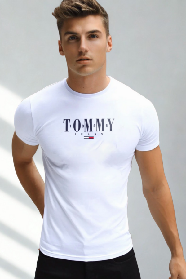 Koszulka Męska Tommy Jeans Biała