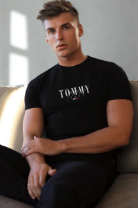 Koszulka Męska Tommy Jeans Czarna