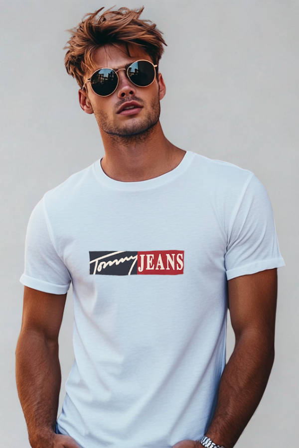 Koszulka Męska Tommy Jeans Biała