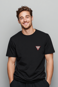 Koszulka Męska Guess USA Czarna