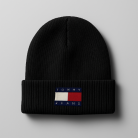 czapka beanie czarna